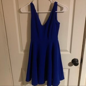 Blue Homecoming dress from Lulu’s